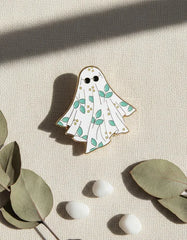 Pin Metálico Fantasma Botánico