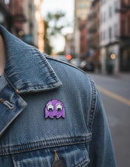 Pin Metálico Fantasma Pinky