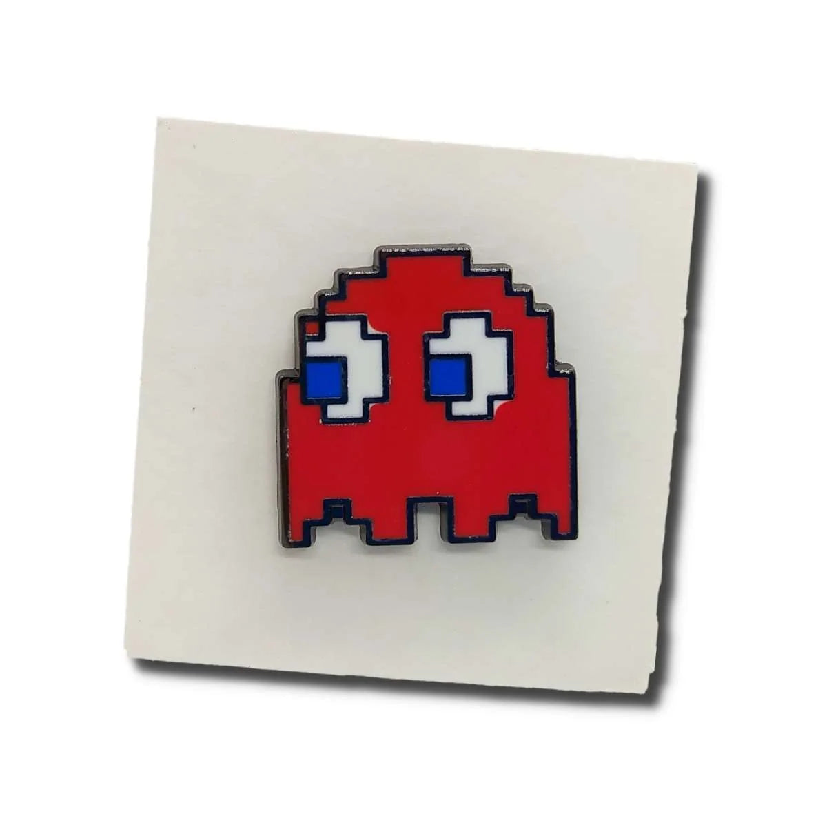 Pin Metálico Fantasma Rojo (Blinky) vista frontal