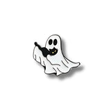 Pin Metálico Fantasma y Gatito Ofrenda