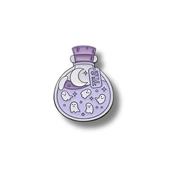Pin Metálico Fantasmas en Botella