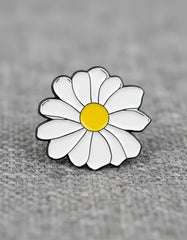 Pin Metálico Flor Margarita