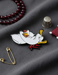 Pin Metálico Gallo Claudio