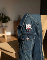 Pin Metálico Gatito Saw