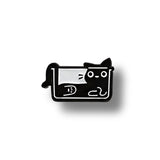 Pin Metálico Gatito en Bandeja