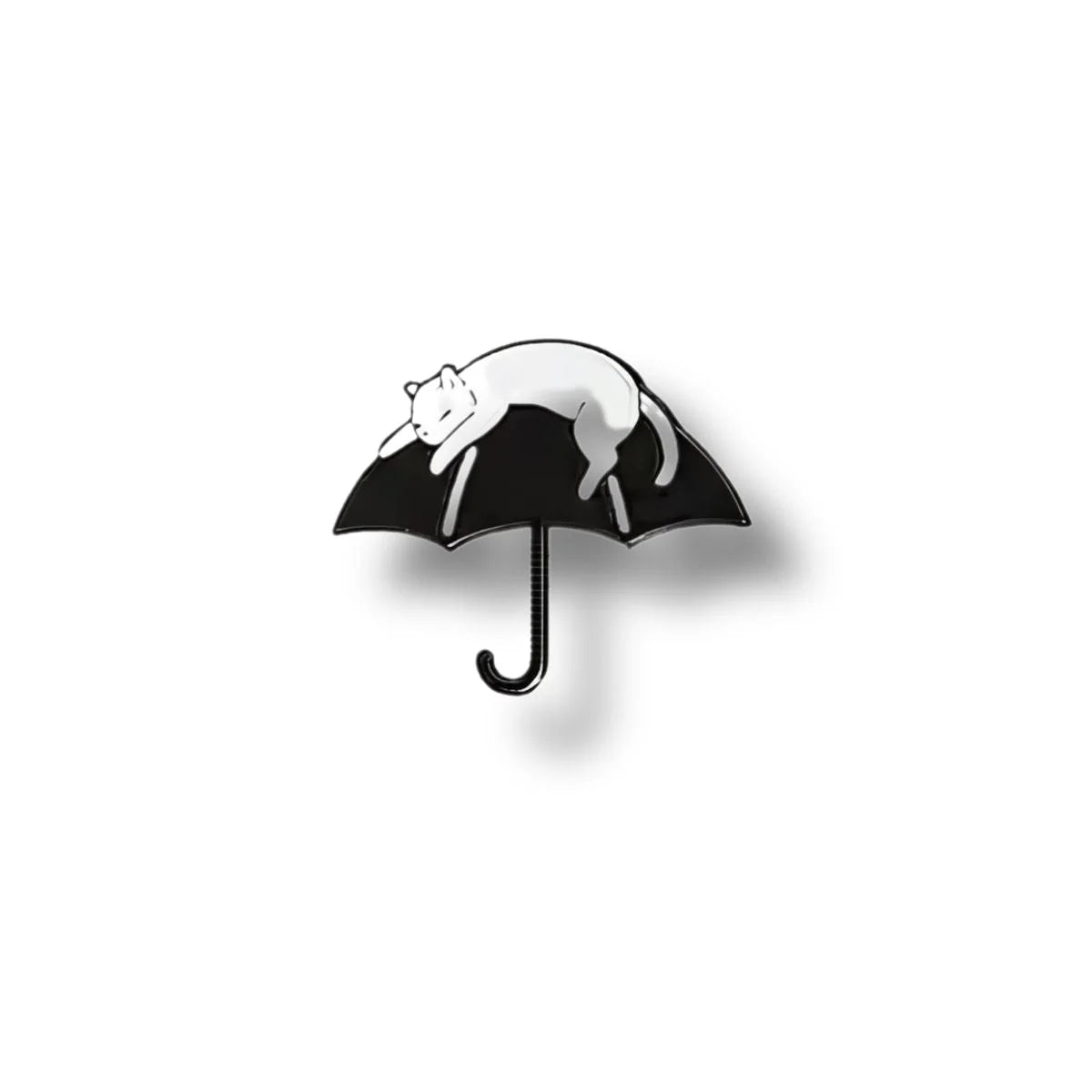 Pin Metálico Gatito en Paraguas