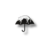 Pin Metálico Gatito en Paraguas