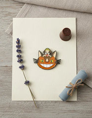 Pin Metálico Gatobús con Niña