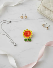 Pin Metálico Girasol