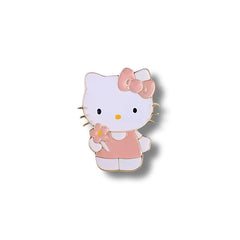 Pin Metálico Hello Kitty Flor