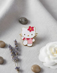 Pin Metálico Hello Kitty Rosa