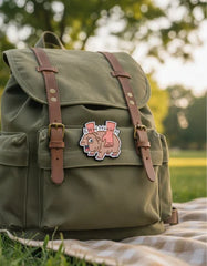 Pin Metálico Hipopótamo Atrapado Ahhhh