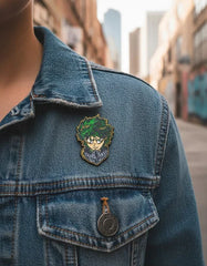 Pin Metálico Izuku Midoriya