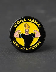 Pin Metálico Johnny Bravo Biceps
