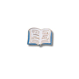 Pin Metálico Libro Abierto