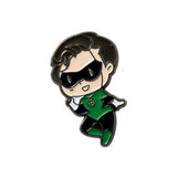 Pin Metálico Linterna Verde Chibi