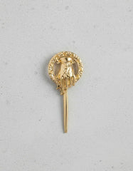 Pin Metálico Mano del Rey Dorado