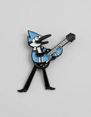 Pin Metálico Mordecai con Guitarra