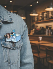 Pin Metálico Mordecai y Rigby Gaming