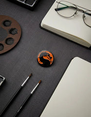 Pin Metálico Mortal Kombat Naranjado