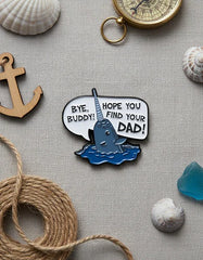 Pin Metálico Narval Buscando a Papá