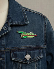 Pin Metálico Nave Planet Express Futurama