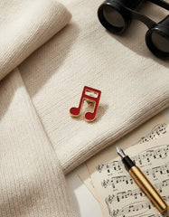 Pin Metálico Nota Musical