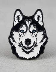 Pin Metálico Perrito Husky Siberiano
