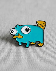 Pin Metálico Perry el Ornitorrinco Bebé
