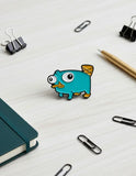 Pin Metálico Perry el Ornitorrinco Bebé