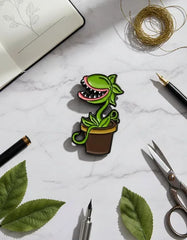 Pin Metálico Planta Carnívora