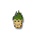 Pin Metálico Planta Coqueta