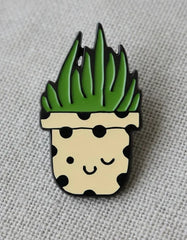 Pin Metálico Planta Coqueta