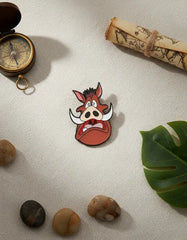 Pin Metálico Pumbaa Aterrorizado