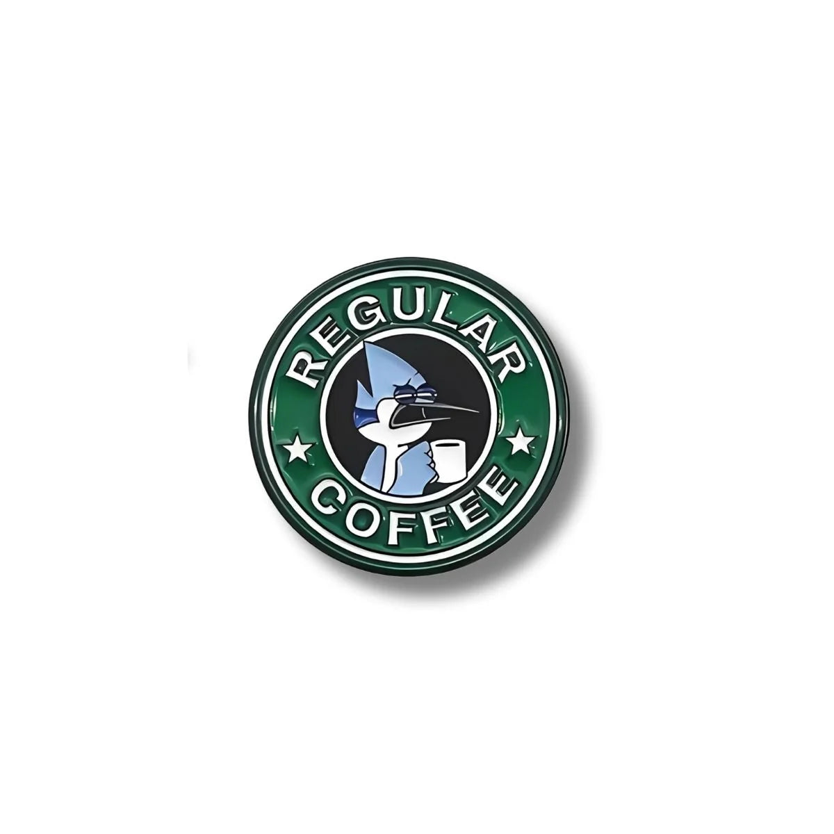Pin Metálico Regular Coffee Mordecai