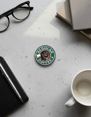 Pin Metálico Regular Coffee Rigby