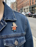 Pin Metálico Sam Bigotes