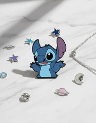 Pin Metálico Stitch Ni Modo