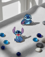 Pin Metálico Stitch con Ojitos Llorosos