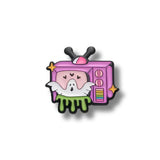 Pin Metálico Televisor Fantasma