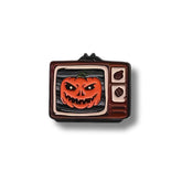 Pin Metálico Televisor Halloween