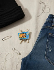 Pin Metálico Televisor MTV Retro