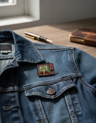 Pin Metálico Televisor Marcianos al Ataque