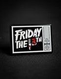 Pin Metálico Televisor Viernes 13