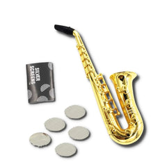 Pipa Mini Saxofón con cinco filtros de repuesto