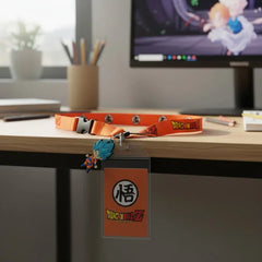 Porta Carnet Cinta Dragon Ball Goku Super Saiyan Blue