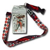 Porta Carnet Cinta tonalidad rojo Harley Quinn
