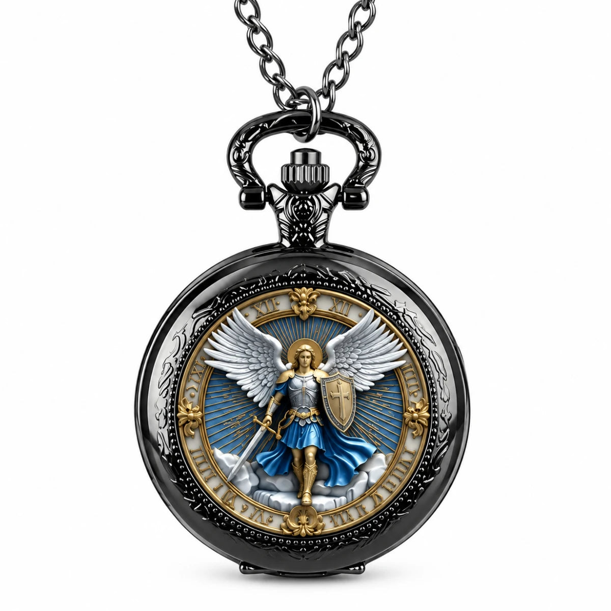 Reloj de Bolsillo Arcángel San Miguel