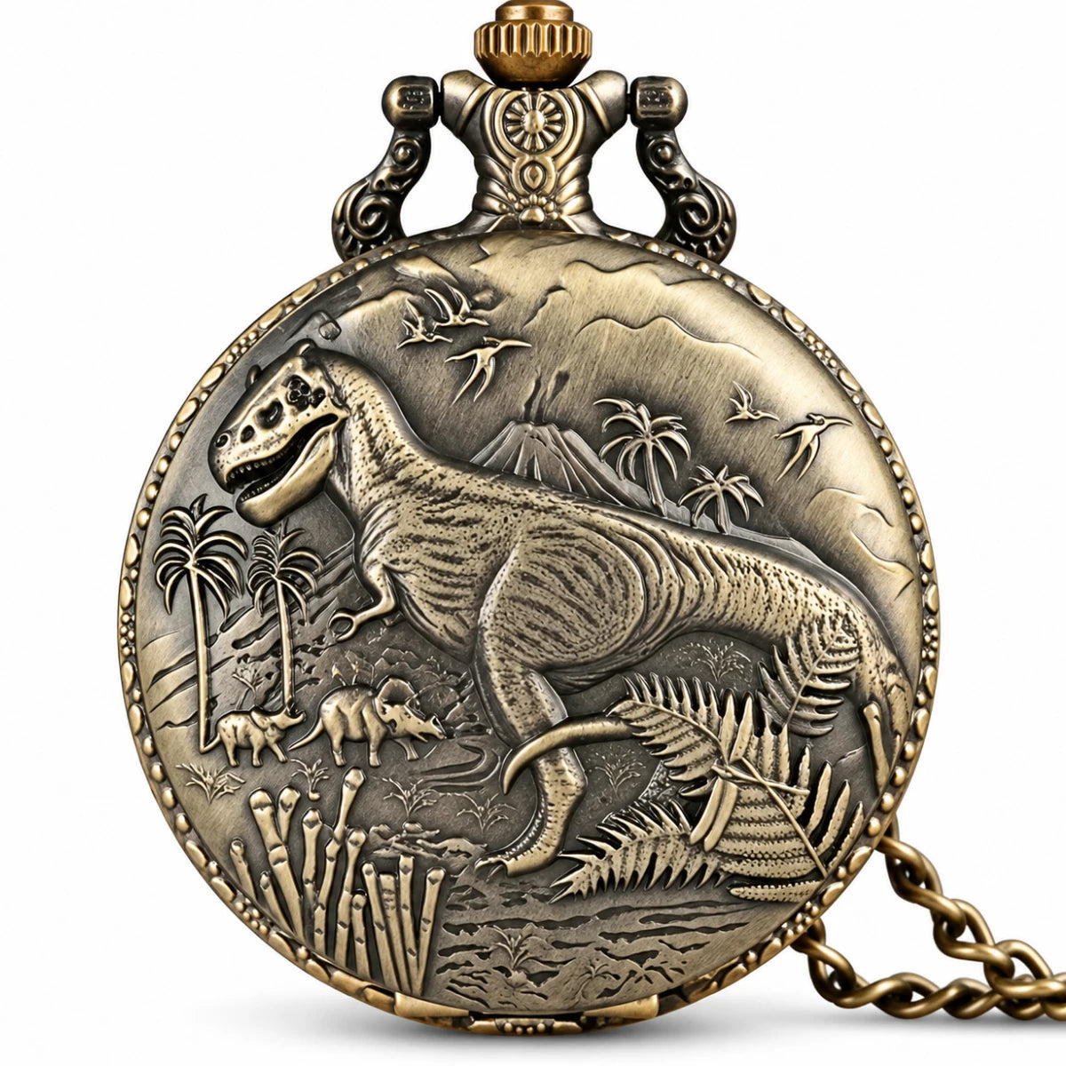 Reloj de Bolsillo Dinosaurio T-Rex