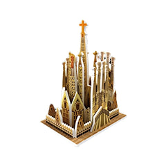 Rompecabezas 3D Mini Sitios Turísticos Sagrada Familia